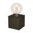 Eglo Tafellamp Prestwick 2 Staal Bronze | IP20 - Geschikt voor 1x E27 