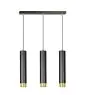Emibig Hanglamp Kibo Staal Zwart | Geschikt voor 3x GU10 - Max 10W