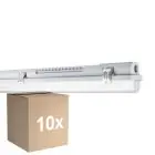 Voordeelpak 10x Ledvance LED Vochtbestendig Behuizing MT Gen 3 IP65 | Geschikt voor 1x60cm LED Buis
